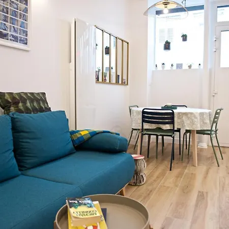 Charming Parisian With Air Conditioning - Climatisation & 2 Bedrooms - Batignolles Daire Paris